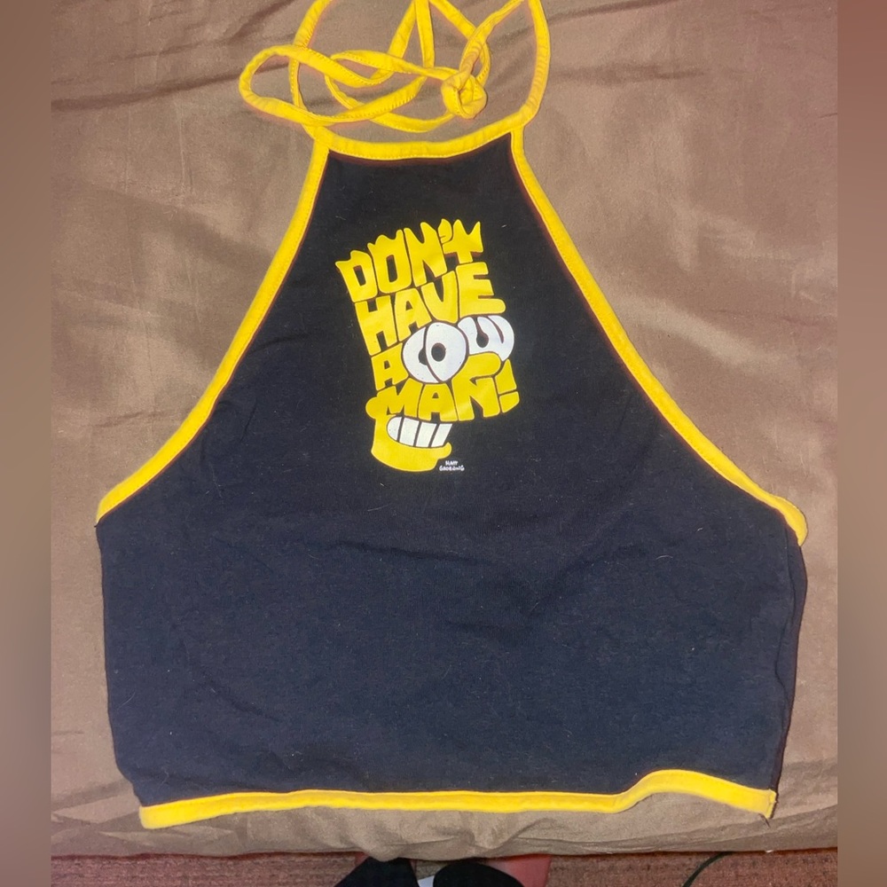 Dont Have a Cow Halter top